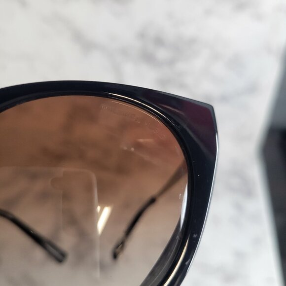 Michael Kors MK2078 (Cape Cod) Women's Sunglasses Black Gold Frame 54-20-140 - Picture 8 of 12